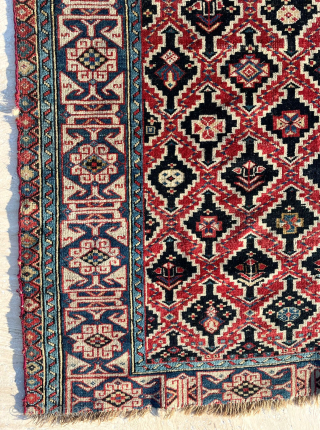 Kuba Shirvan Rug, Circa 1860s, size 105 x 125 cm. Please send me directly mail.
halilaydinrugs@gmail.com
                  