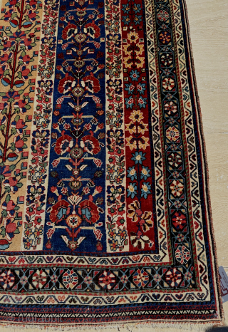 Qhasqai Rug Circa 1880 Size: 125x237 cm
Please contact directly. Halilaydinrugs@gmail.com                       