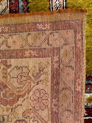 19th Century Sivas Silk Rug. size 120 x 168 cm. in good condition. Please send me directly mail.
halilaydinrugs@gmail.com               