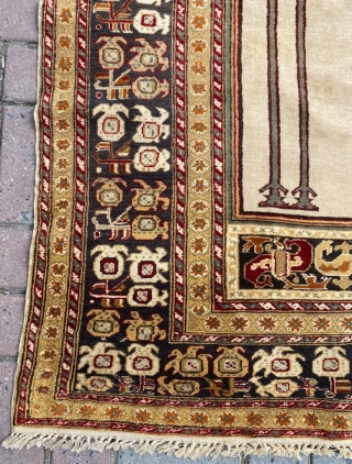 Kayseri Prayer Rug Circa 1900 Size:123x173 cm                          