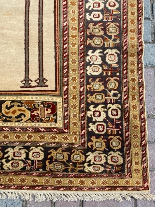 Kayseri Prayer Rug Circa 1900 Size:123x173 cm                          