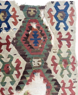 Cappadocia Kilim Fragment Size: 80x173 cm                           