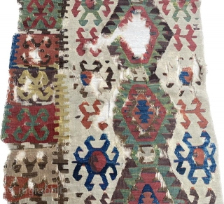 Cappadocia Kilim Fragment Size: 80x173 cm                           