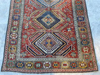 Caucasian Sumak Circa 1850 Size: 148x313 cm
Please contact directly. Halilaydinrugs@gmail.com                       