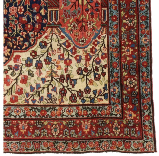 Late 19th Century Persian Sarouk Rug Size : 130 x 200 cm please send me directly mail: 
halilaydinrugs@gmail.com               