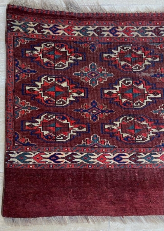 Early 19th Century Yomud Chuval Size:75x95 cm                          
