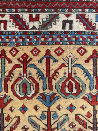 Middle of the 19th century Kuba shirvan. size 105 x 150 cm. Please send me directly mail.
halilaydinrugs@gmail.com                