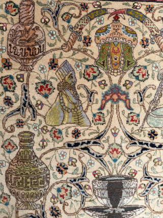 Persian Isfahan rug. Size 100 x 142 cm. Great condition. please send me direct mail.

halilaydinrugs@gmail.com                  