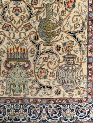 Persian Isfahan rug. Size 100 x 142 cm. Great condition. please send me direct mail.

halilaydinrugs@gmail.com                  