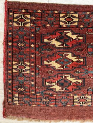 Middle of the 19th century Yomud Torba, size 47 x 92 cm 
please send me direct mail 

halilaydinrugs@gmail.com               