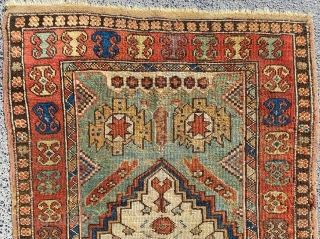 Konya Prayer Rug Circa 1840 Size: 95x127 cm                         