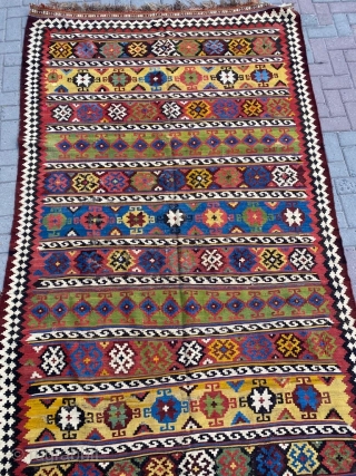 Qashqai Kilim Circa 1870 Size: 175x295 cm                          