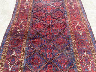 Beshir Main Carpet Circa 1860 Size: 210x340 cm                         