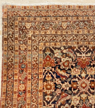 Tabriz Rug Circa 1900’s Size: 125x165 cm                          