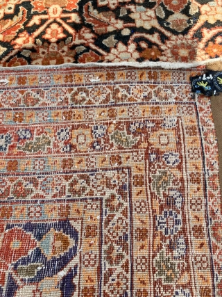 Tabriz Rug Circa 1900’s Size: 125x165 cm                          
