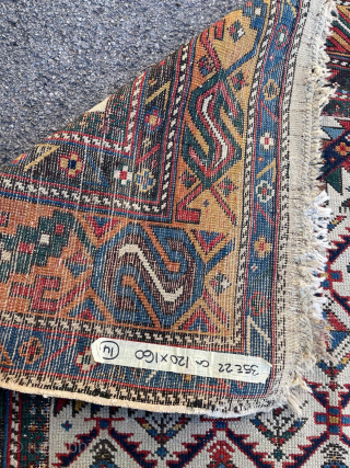 Shirvan Prayer Rug Circa 1870 Size: 130x167 cm.
Please contact directly. Halilaydinrugs@gmail.com                      