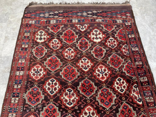 Mid-19th Century Turkmen Chodor Main Carpet Size: 190x310 cm Please contact directly. Halilaydinrugs@gmail.com                    