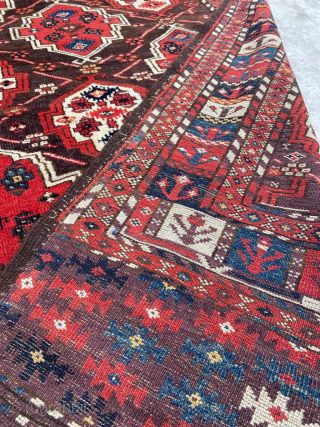 Mid-19th Century Turkmen Chodor Main Carpet Size: 190x310 cm Please contact directly. Halilaydinrugs@gmail.com                    