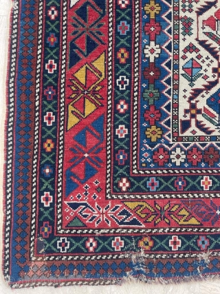 Shirvan Prayer Rug Circa 1850 Size:  122x145 cm
Please contact directly. Halilaydinrugs@gmail.com                     