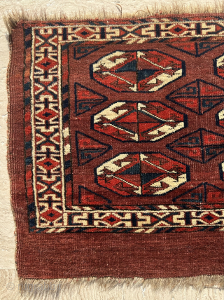 Yomut Torba Circa 1850 Size: 38x110 cm.
Please contact directly. Halilaydinrugs@gmail.com
                       