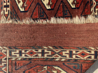Yomut Torba Circa 1850 Size: 38x110 cm.
Please contact directly. Halilaydinrugs@gmail.com
                       