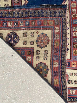 Caucasian Talish Rug Circa 1870 Size: 110x226 cm
Please contact directly. Halilaydinrugs@gmail.com                      
