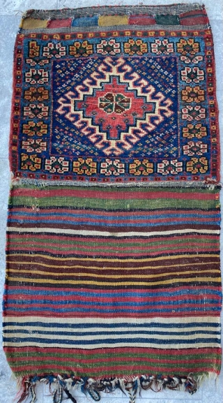 Khamseh Bag Circa 1880 Size: 57x104 cm                          
