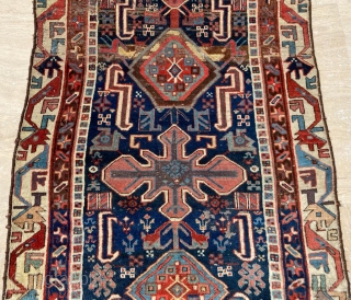 Early Northwest Persian Rug Fragment Circa 1800’s Size: 112x170 cm. Please contact directly. Halilaydinrugs@gmail.com                   