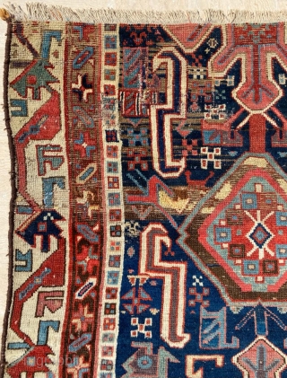 Early Northwest Persian Rug Fragment Circa 1800’s Size: 112x170 cm. Please contact directly. Halilaydinrugs@gmail.com                   