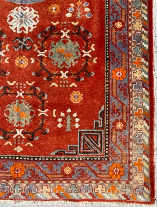 Khotan Rug Size: 130x224 cm                            