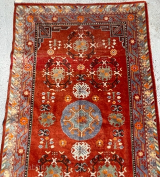 Khotan Rug Size: 130x224 cm                            