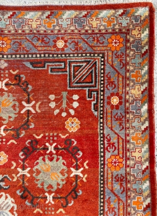 Khotan Rug Size: 130x224 cm                            