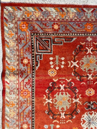 Khotan Rug Size: 130x224 cm                            