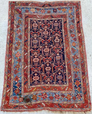 19th Century Avshar Rug Size: 125x175 cm                          