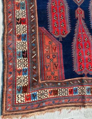 Caucasian Shikli Rug Circa 1870 Size: 130x225 cm                         