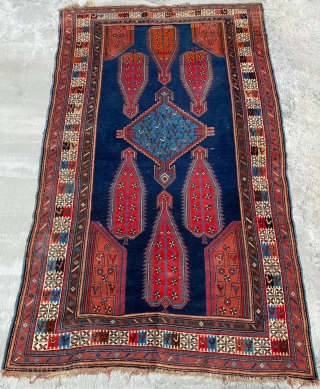 Caucasian Shikli Rug Circa 1870 Size: 130x225 cm                         