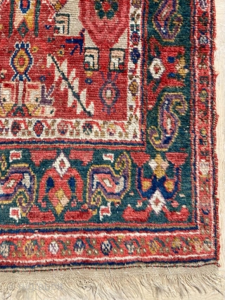 Northwest Persian Rug Circa 1800 Size: 90x335 cm                         