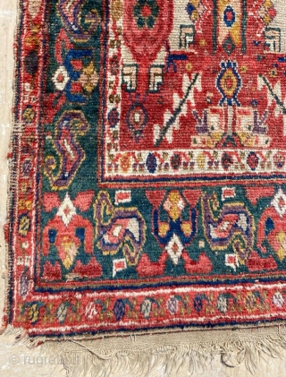 Northwest Persian Rug Circa 1800 Size: 90x335 cm                         