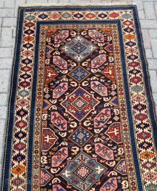 Shirvan Rug Circa 1890 Size: 110x360 cm                          