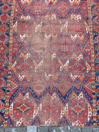 Ersari Fragment Early 19th Century Size: 150x235 cm                         