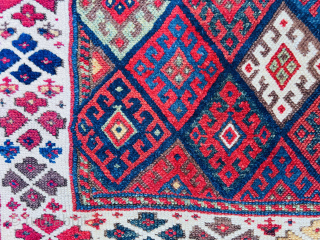 Kurdish jaf bagface 1880 circa,all good Colors and in good condition size 85x55cm
Please Contact this email for more information. 
hamidparsacarpet@yahoo.com             