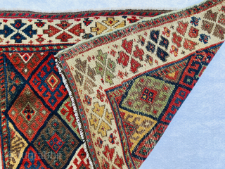 Kurdish jaf bagface 1880 circa,all good Colors and in good condition size 85x55cm
Please Contact this email for more information. 
hamidparsacarpet@yahoo.com             
