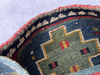 Excellent Qashqai Gabbeh chanteh circa 1880 in pertect condition size 30x25cm
Please Contact this email for more information. 
hamidparsacarpet@yahoo.com               