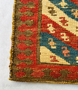 Beautiful Afshar somac bag circa 1880,very good condition size 33x40cm
Please Contact this email for more information. 
hamidparsacarpet@yahoo.com                
