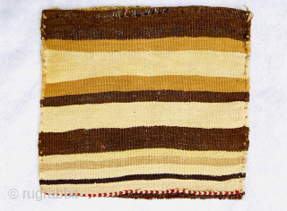 wonderful Qashqai Gabbeh chanteh circa 1880,very good condition size 31x29 Cm
Please Contact this email for more information. 
hamidparsacarpet@yahoo.com               