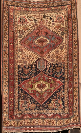 Khamseh rug 1870 circa size 180x110cm                           