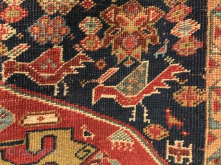 Khamseh rug 1870 circa size 180x110cm                           