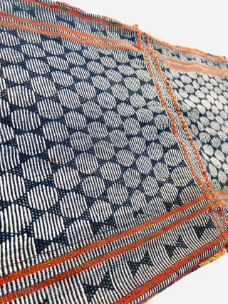   Flatweave Qashqai Khorjin, circa 1880, featuring the Shisheh Dermeh weaving technique from the Darreh Shuri tribe.

Shisheh Dermeh is a traditional handwoven textile from the Qashqai tribe in Fars province. In  ...
