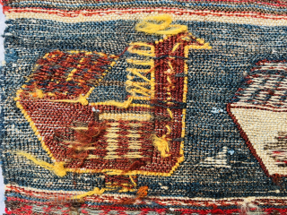 Shahsevan sumak mafrash panel circa 1900 all good natural colors and perfect condition size53x48cm Please Contact this email for more information  hamidparsacarpet@yahoo.com          