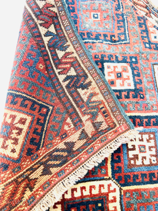 Jaf bagface 1880 circa all good natural colors and in perfect condition•••size63x71cm  Please Contact this email for more information.
hamidparsacarpet@yahoo.com             